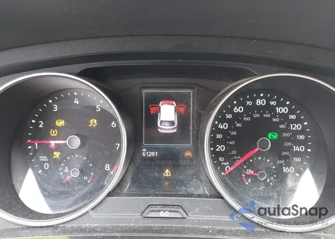 2019 Volkswagen Tiguan 2.0T Se/2.0T Sel/2.0T Sel R-Line/2.0T Sel R-Line Black из США, поврежденный, VIN 3VV2B7AX9KM196917